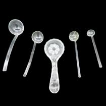 5pc Small Glass Ladles