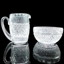 Waterford Crystal Creamer & Sugar Bowl Set