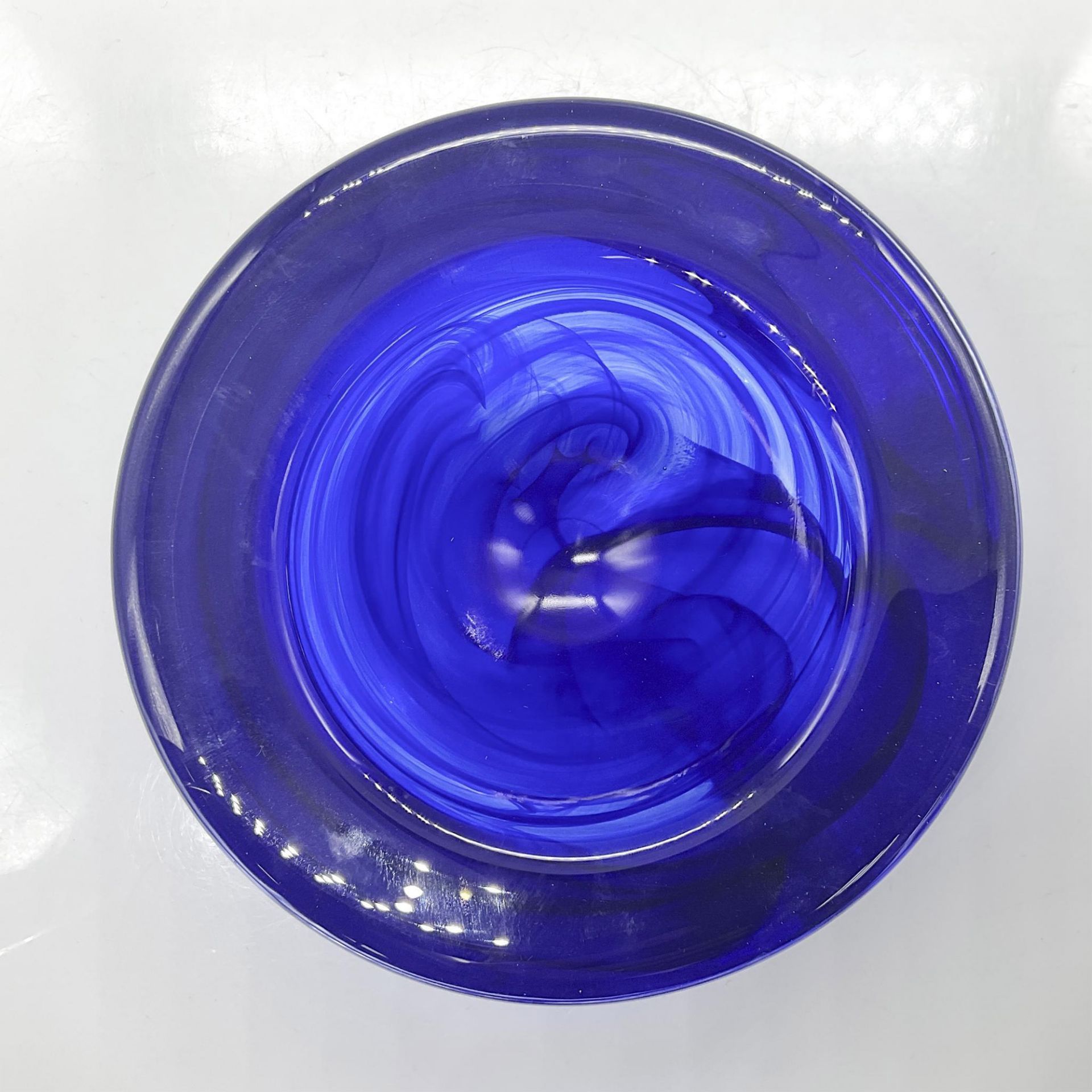 Kosta Boda Art Glass Blue Bowl - Image 2 of 3