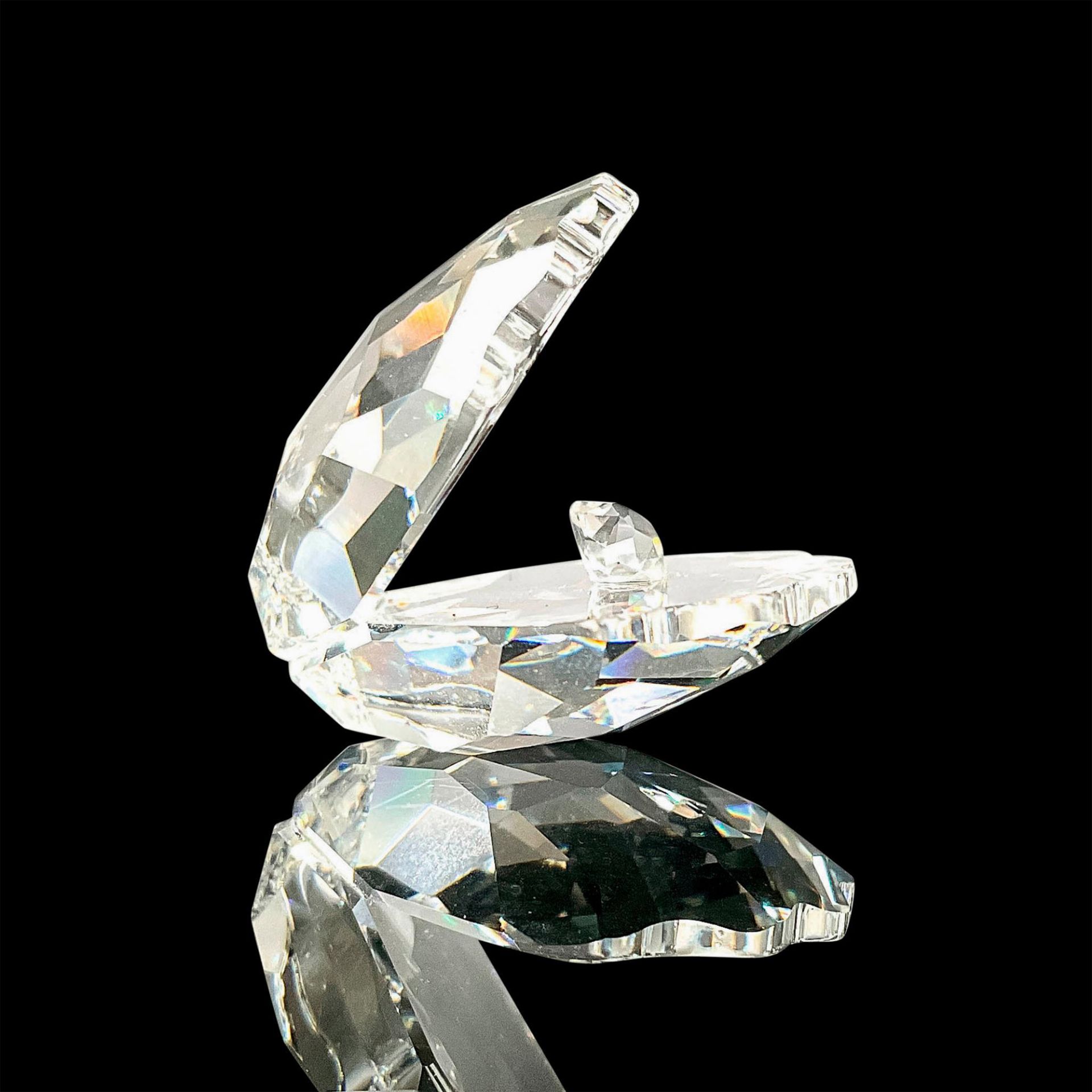 Swarovski Silver Crystal Figurine, Shell - Image 3 of 5