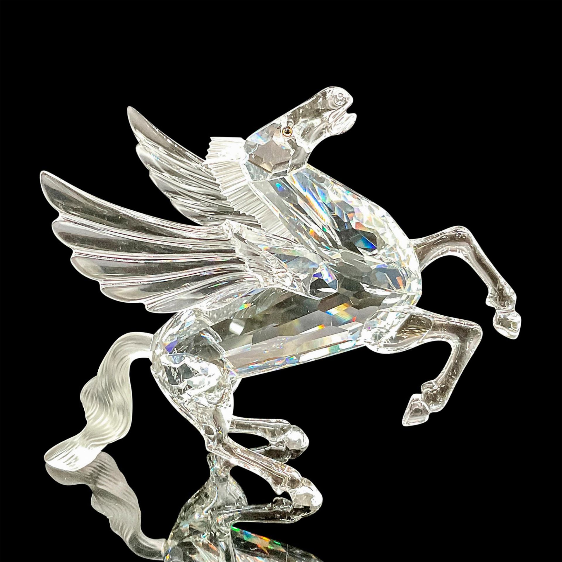 Swarovski Crystal Figurine, Signed 1998 The Pegasus - Image 2 of 5