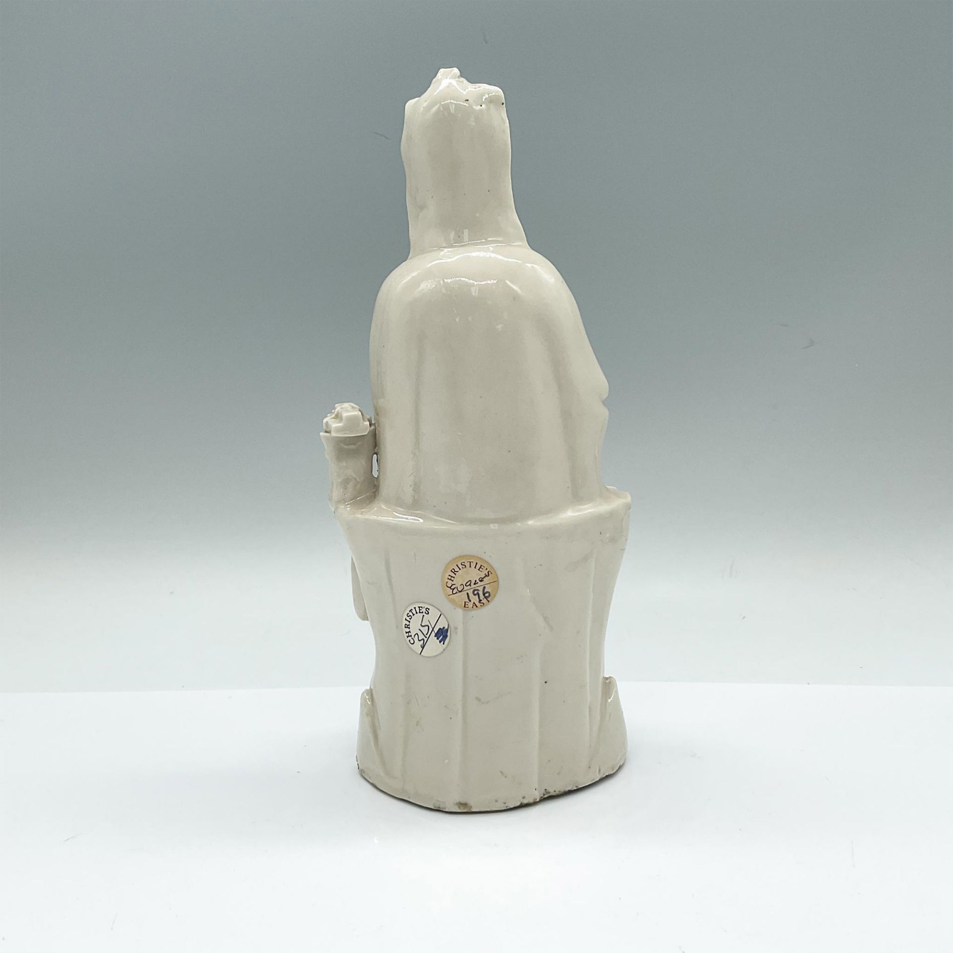 Chinese Dehua Guanyin Porcelain Figurine - Bild 2 aus 4