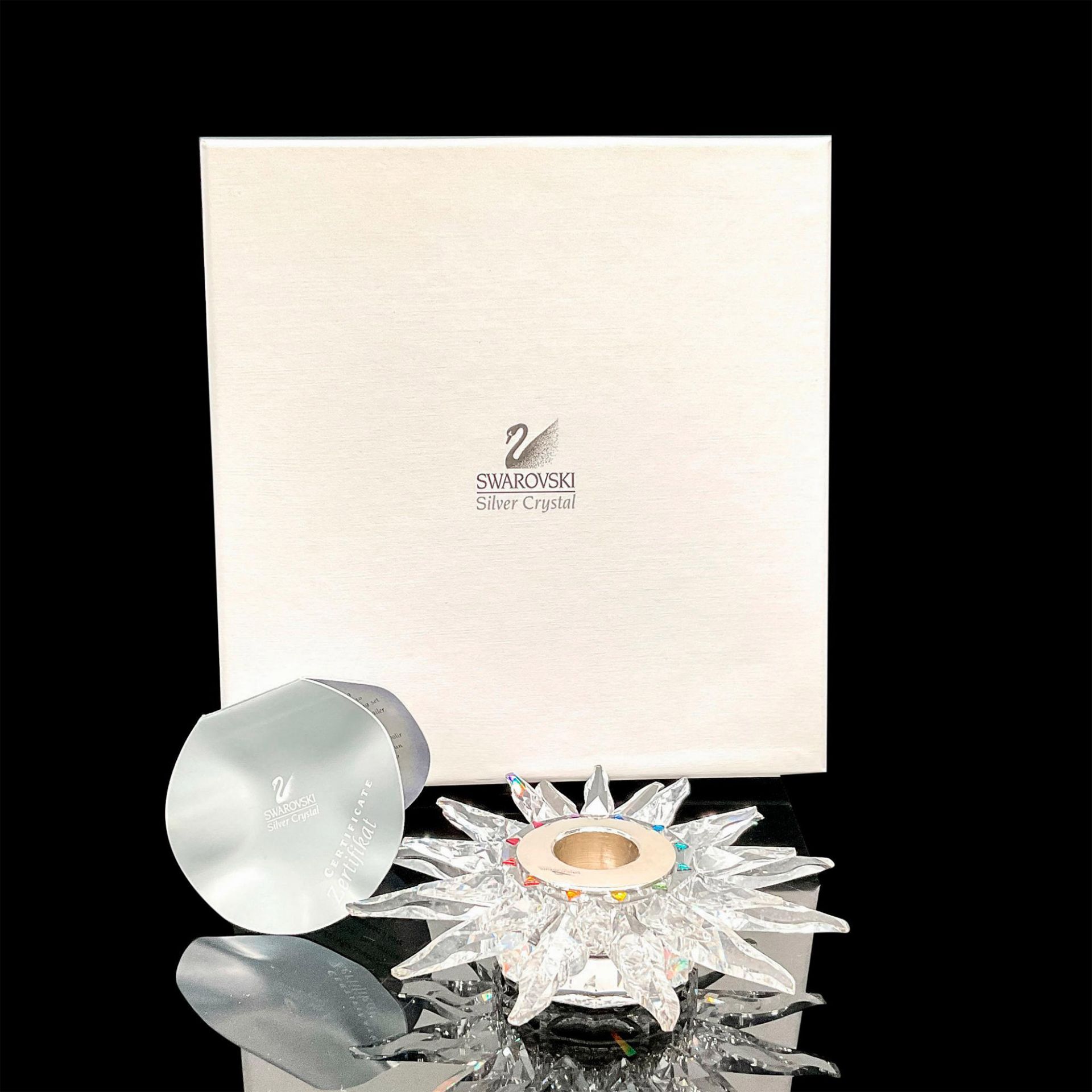 Swarovski Crystal Candleholder, Solaris - Image 4 of 4