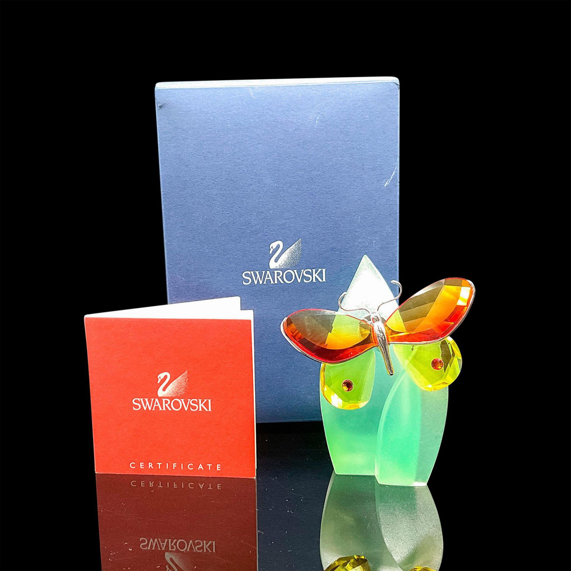 Swarovski Crystal Paradise Butterfly, Arborea Fire-Opal - Image 4 of 4