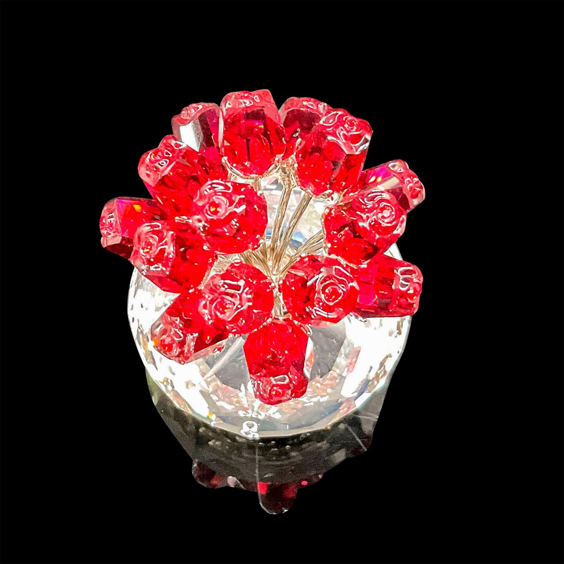 Swarovski Crystal Figurine, Anniversary Roses - Image 2 of 4