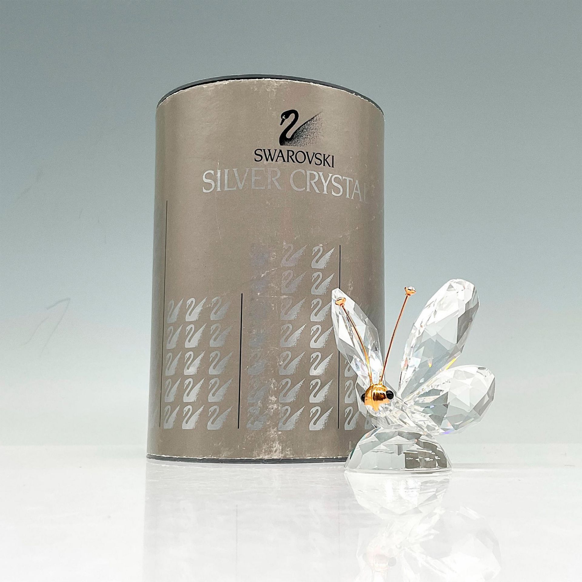 Swarovski Silver Crystal Figurine, Butterfly - Bild 2 aus 5