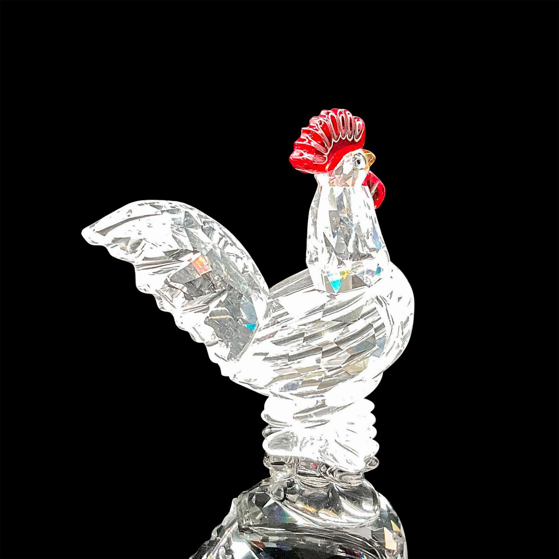 Swarovski Crystal Miniature Figurine, Cockerel - Bild 2 aus 4
