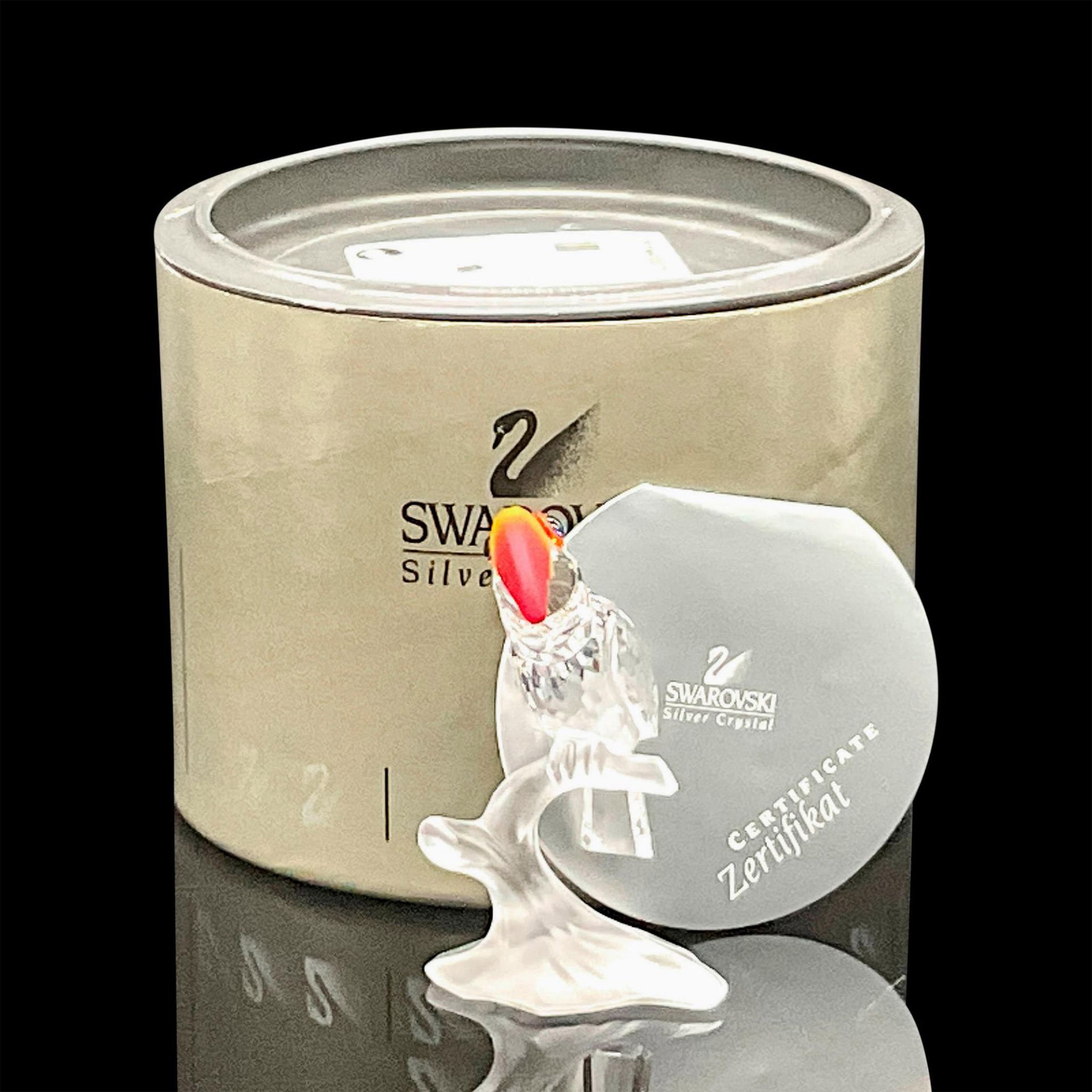 Swarovski Silver Crystal Figurine, Toucan - Bild 4 aus 4