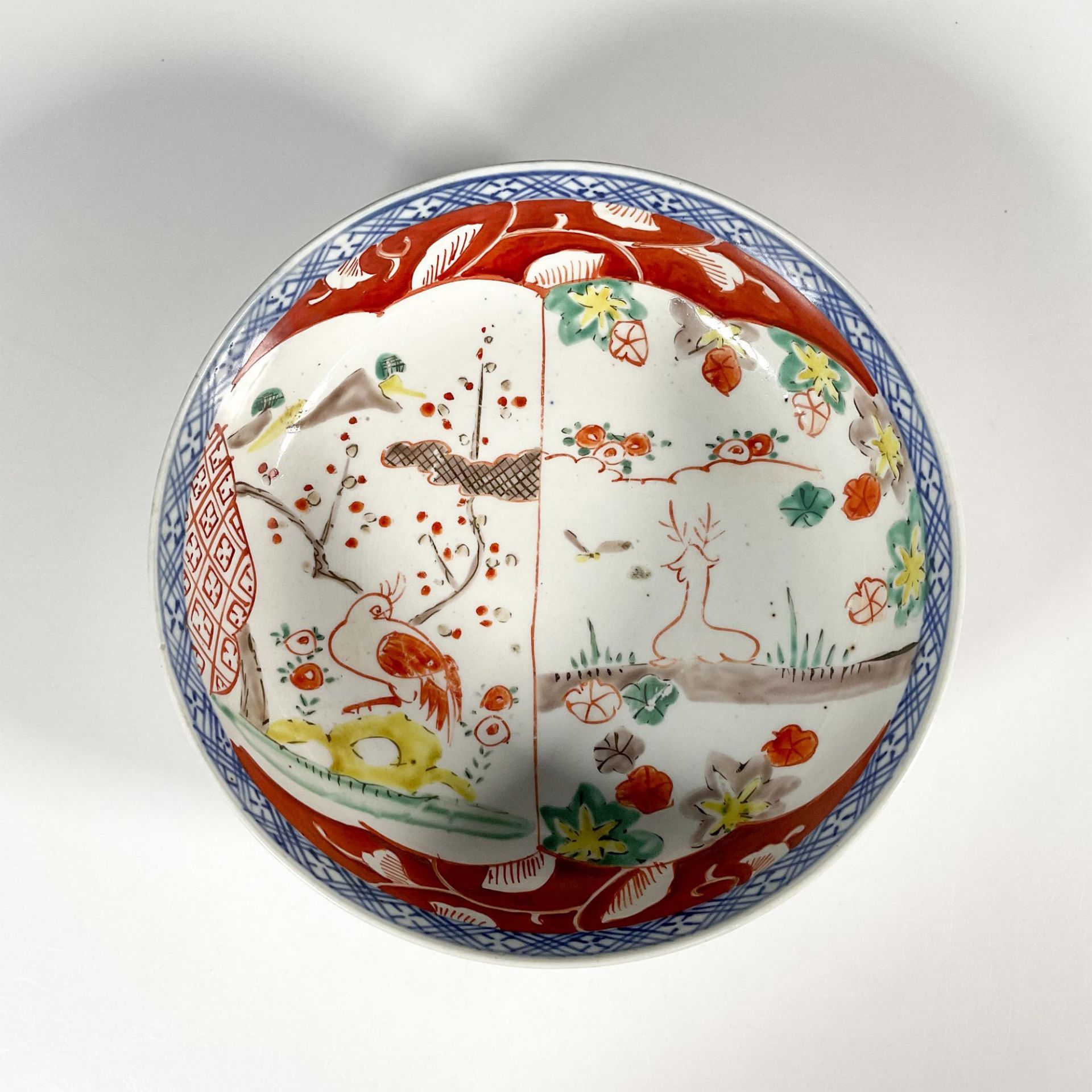 Japanese Imari Style Porcelain Bowl - Bild 2 aus 4