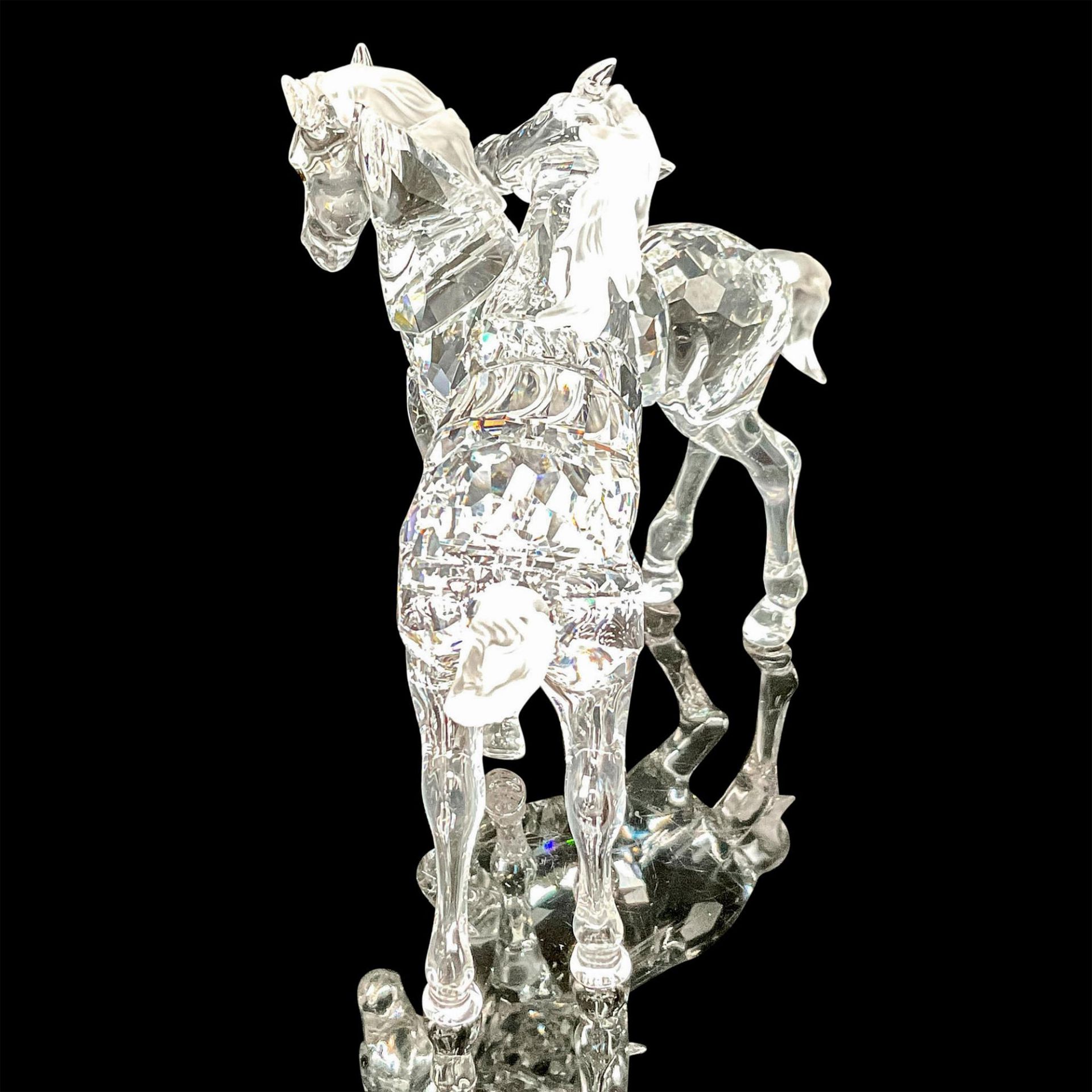 Swarovski Crystal Figurine, Foals - Bild 2 aus 4