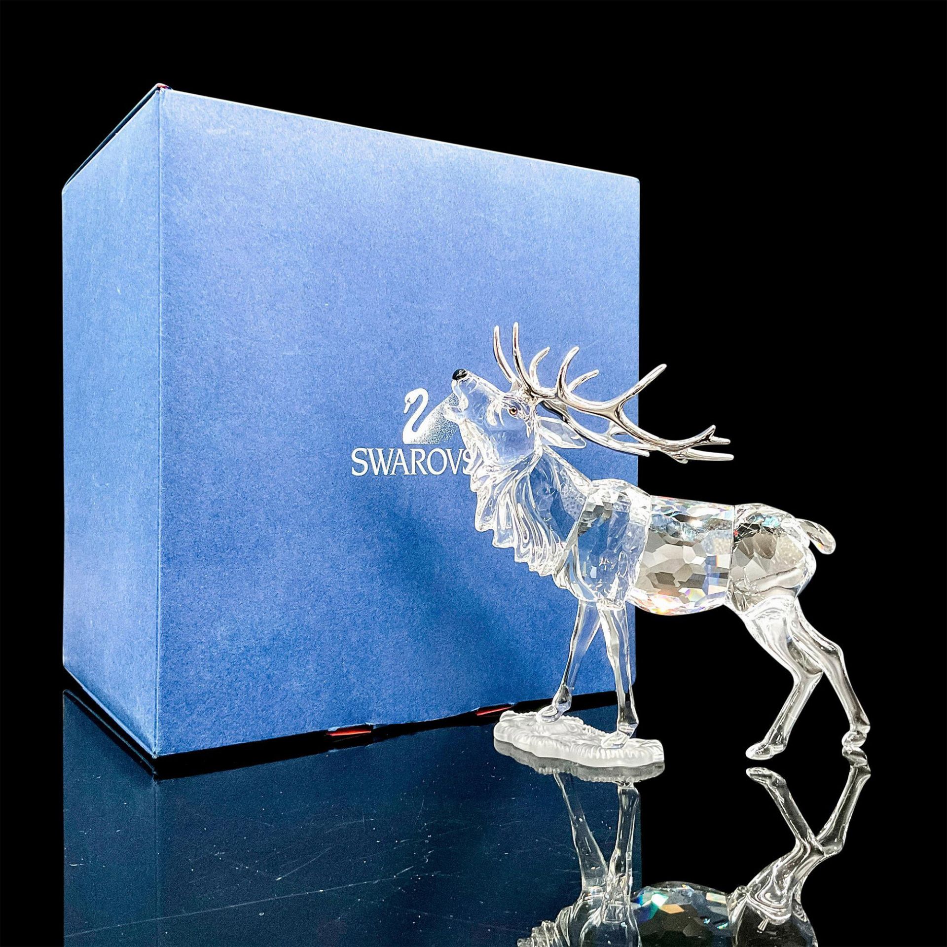 Swarovski Crystal Figurine, Stag - Bild 2 aus 4