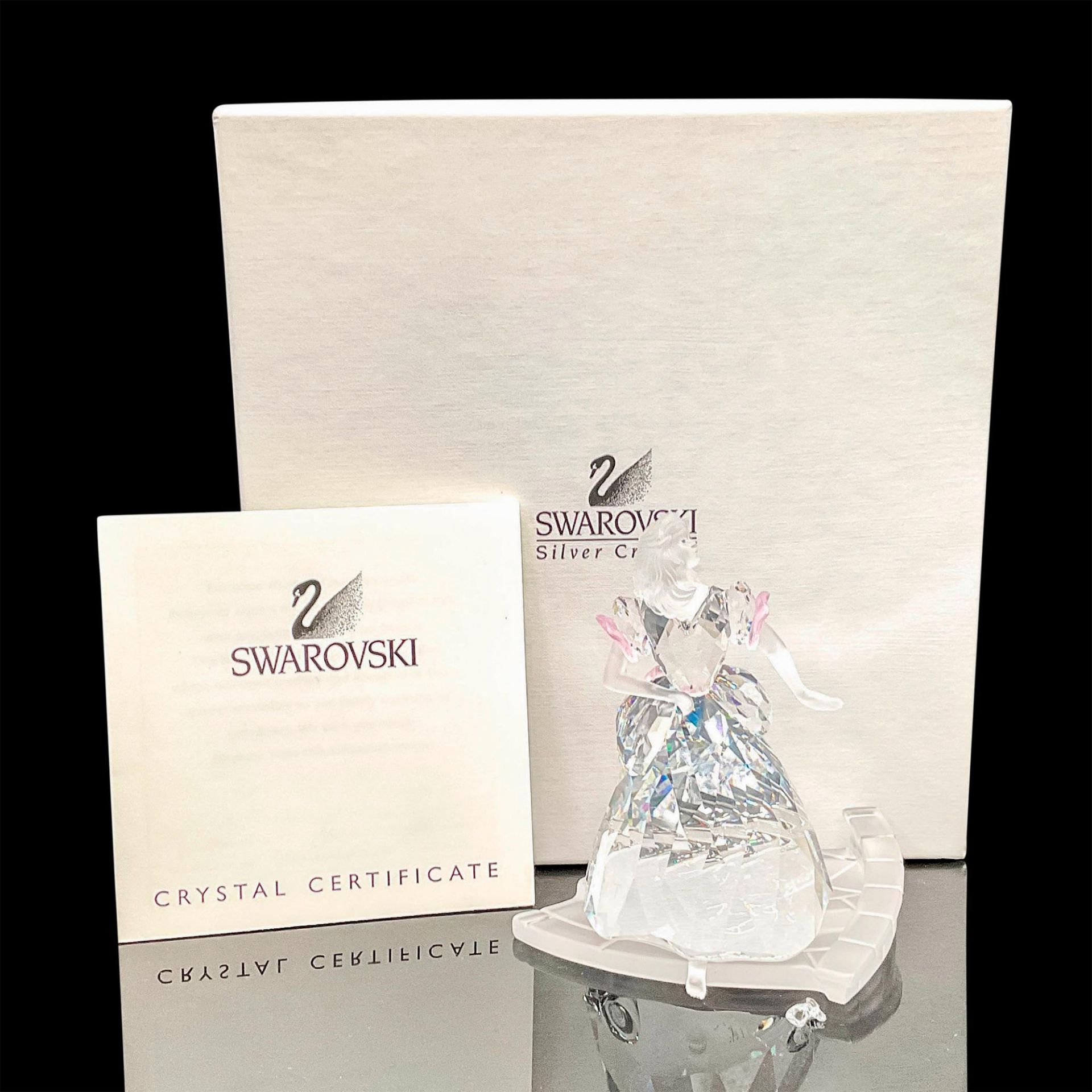 Swarovski Crystal Figurine, Cinderella with Glass Slipper - Bild 5 aus 5