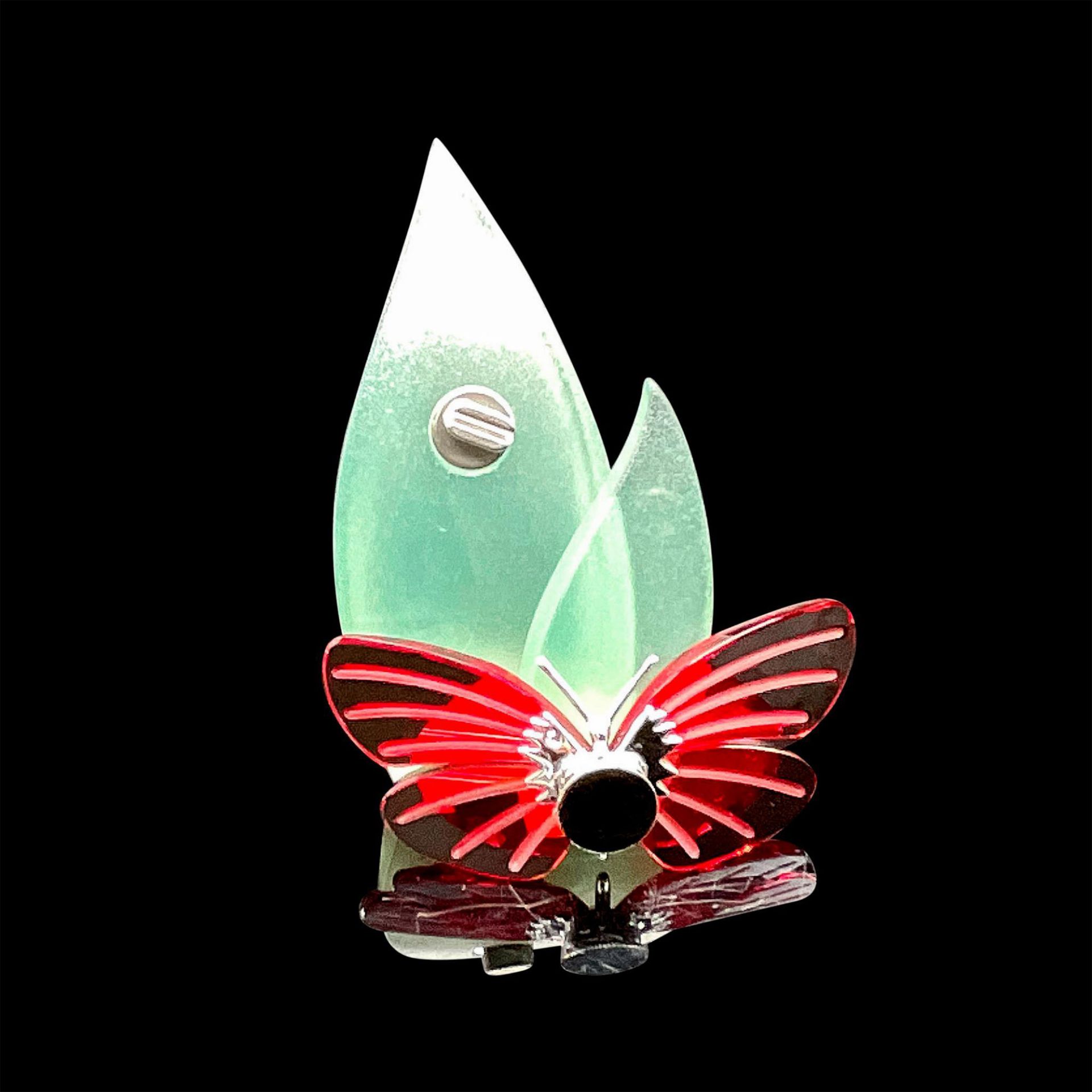 Swarovski Crystal Paradise Butterfly, Adena Light Siam - Image 3 of 4