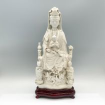 Chinese Dehua Porcelain Guanyin Figurine