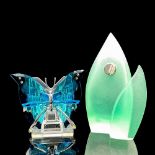 Swarovski Crystal Paradise Butterfly, Ambur Blueturquoise