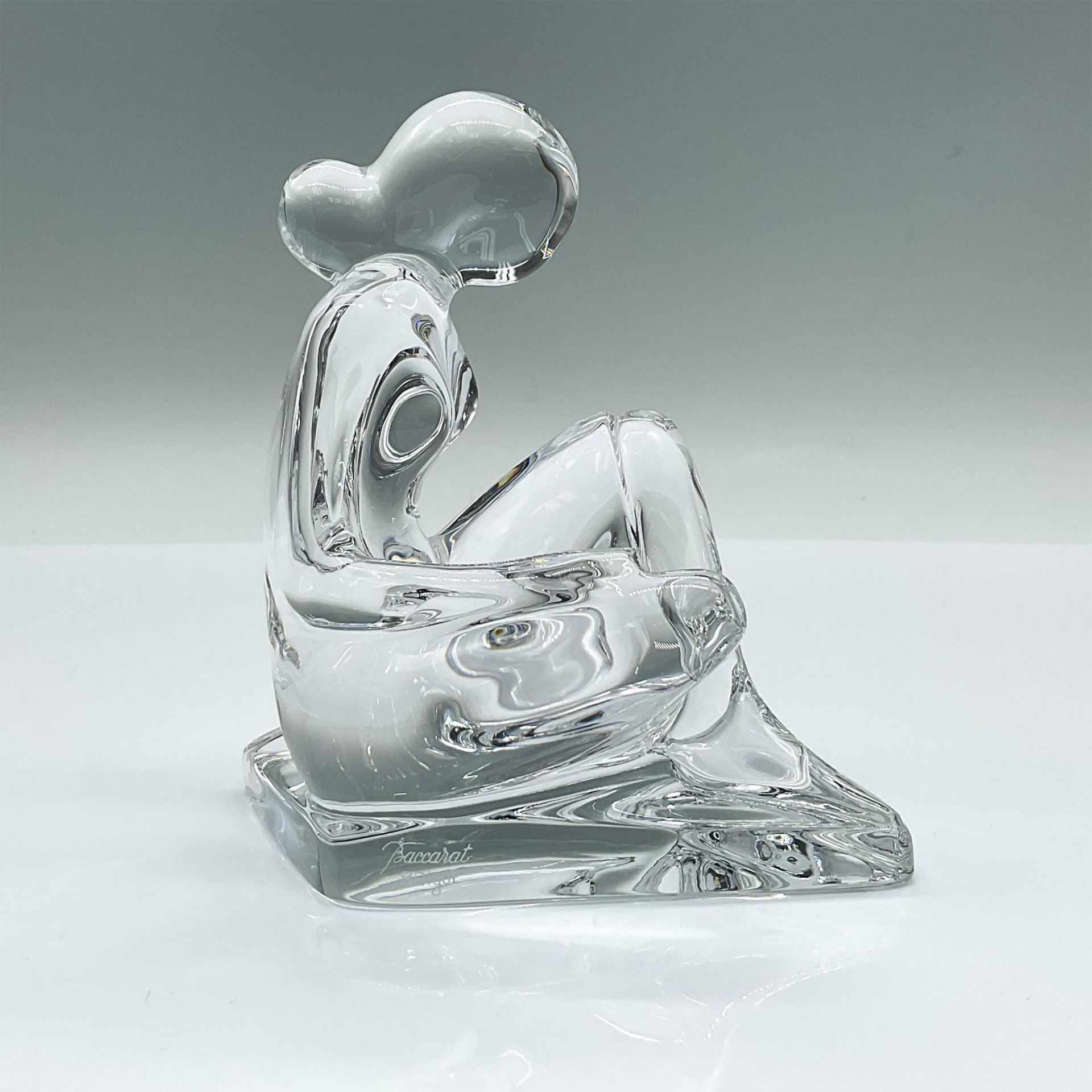 Baccarat Rigot Crystal Nude Figurine - Image 4 of 4