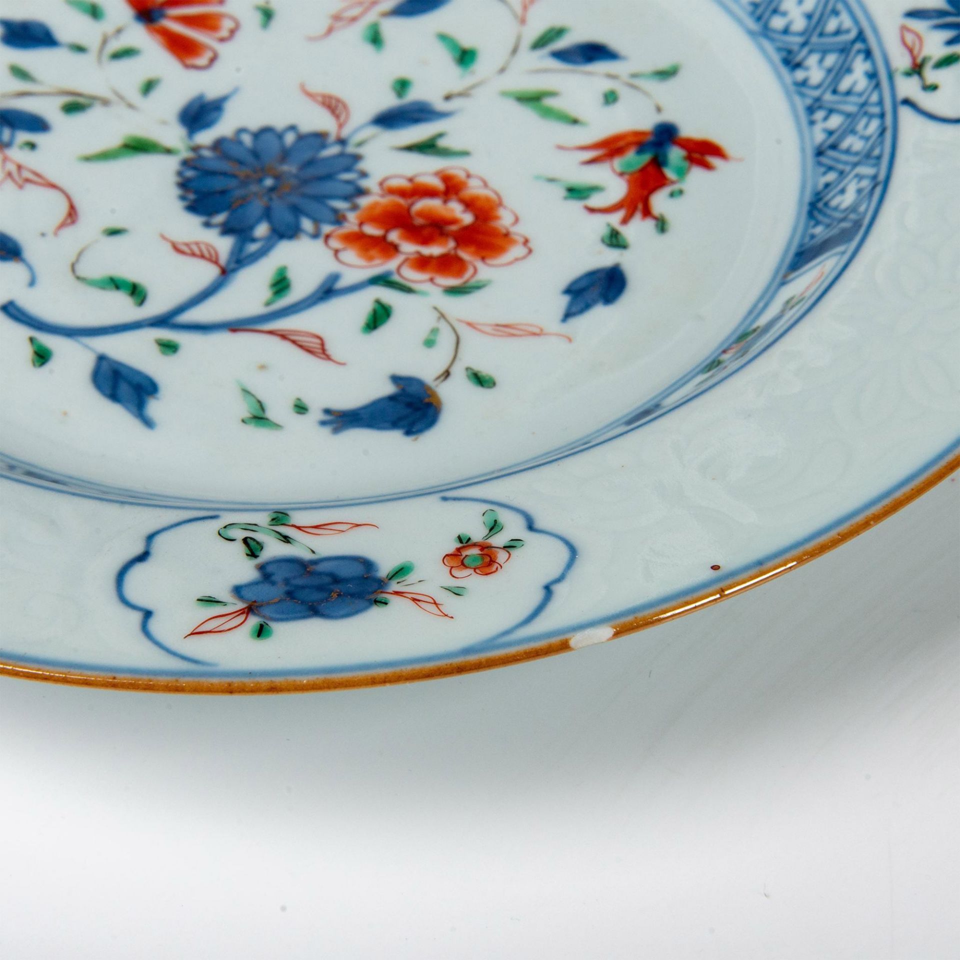 6pc Chinese Imari Porcelain Salad Plates - Bild 5 aus 5
