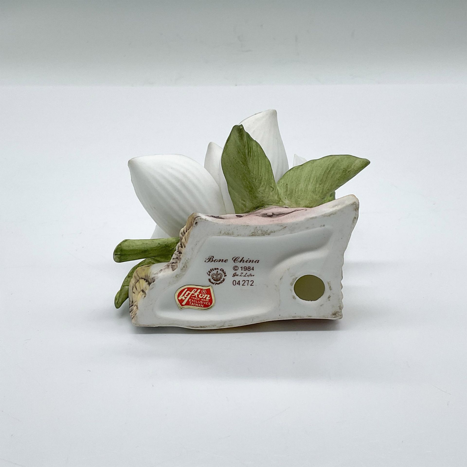 Lefton Porcelain Figurine, Orchid - Bild 3 aus 3