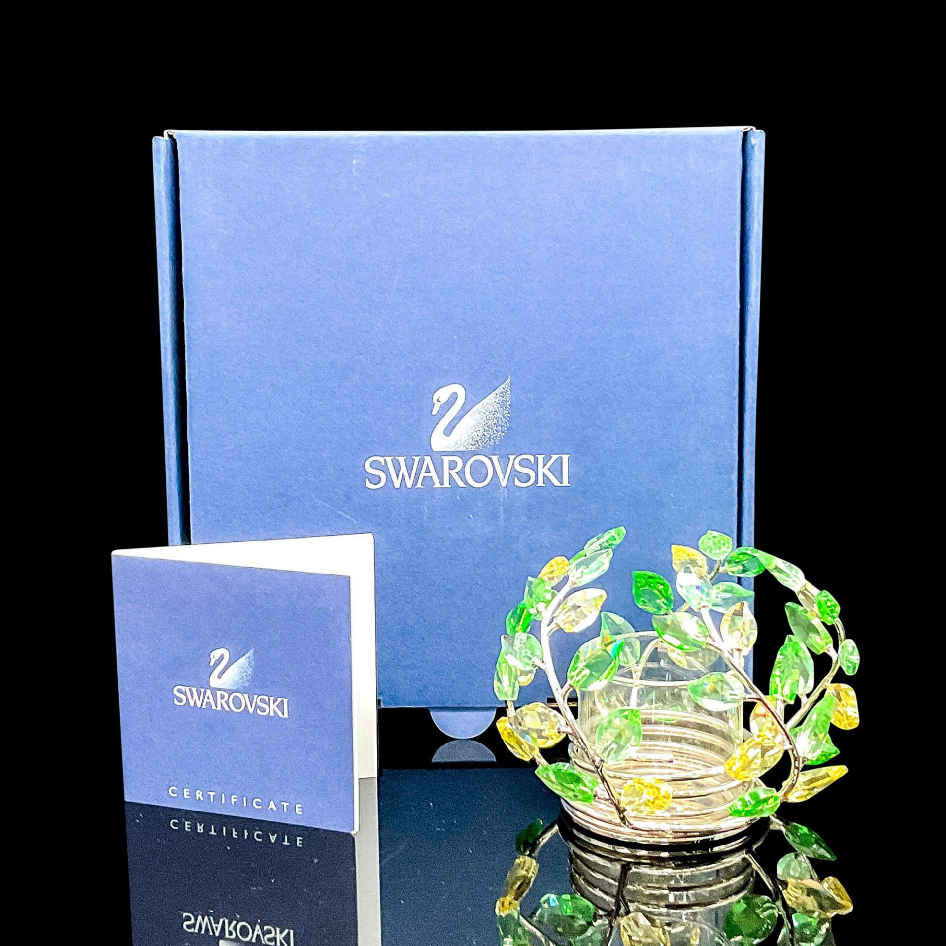 Swarovski Crystal Leaves Tea Light - Bild 4 aus 4