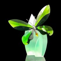 Swarovski Crystal Paradise Butterfly, Anamosa Moss Green