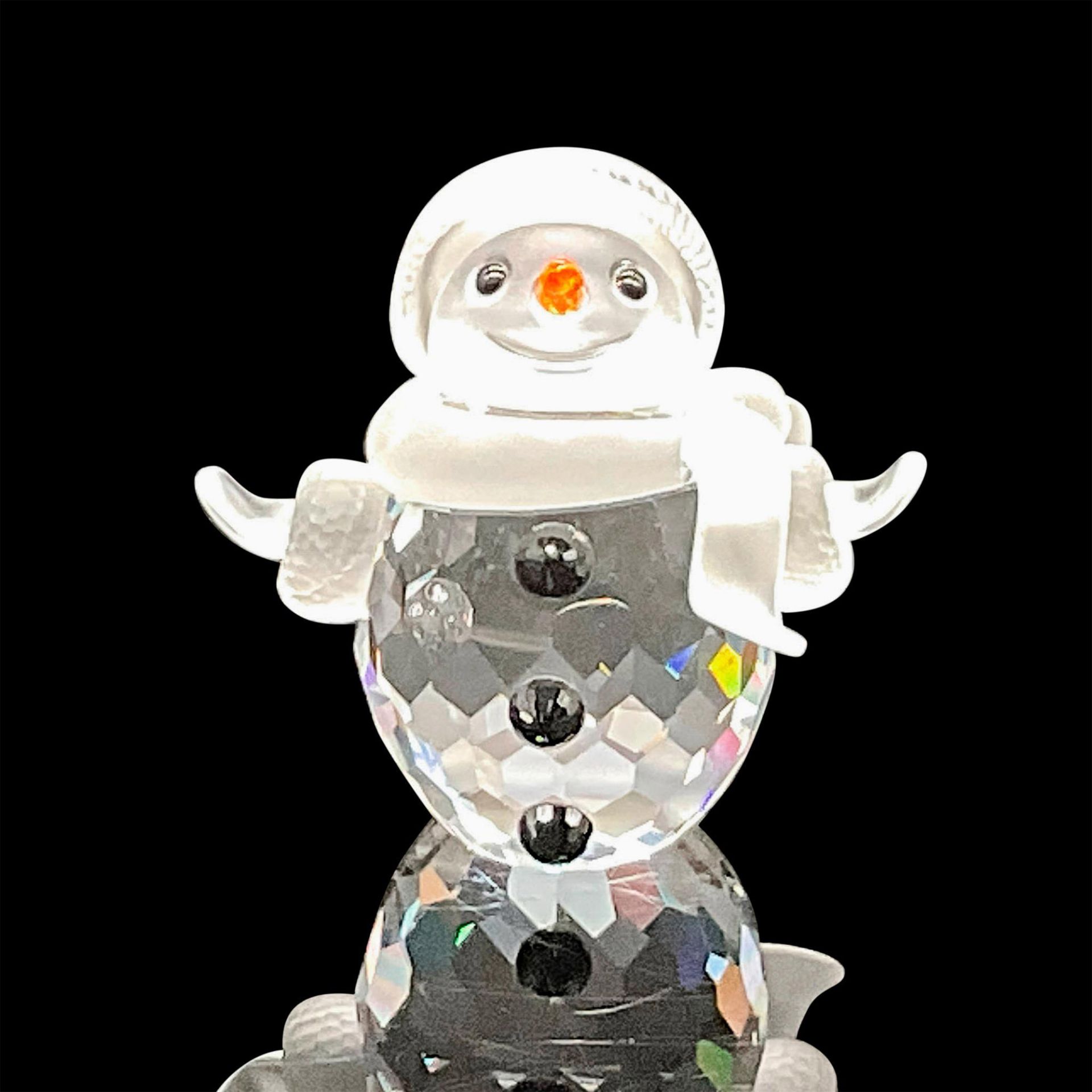 Swarovski Silver Crystal Figurine, Snowman - Image 2 of 3