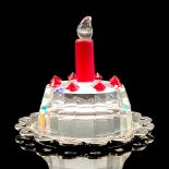 Swarovski Crystal Figurine, Happy Birthday