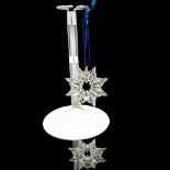 Swarovski Crystal Holiday Ornament, 2003 Snowflake