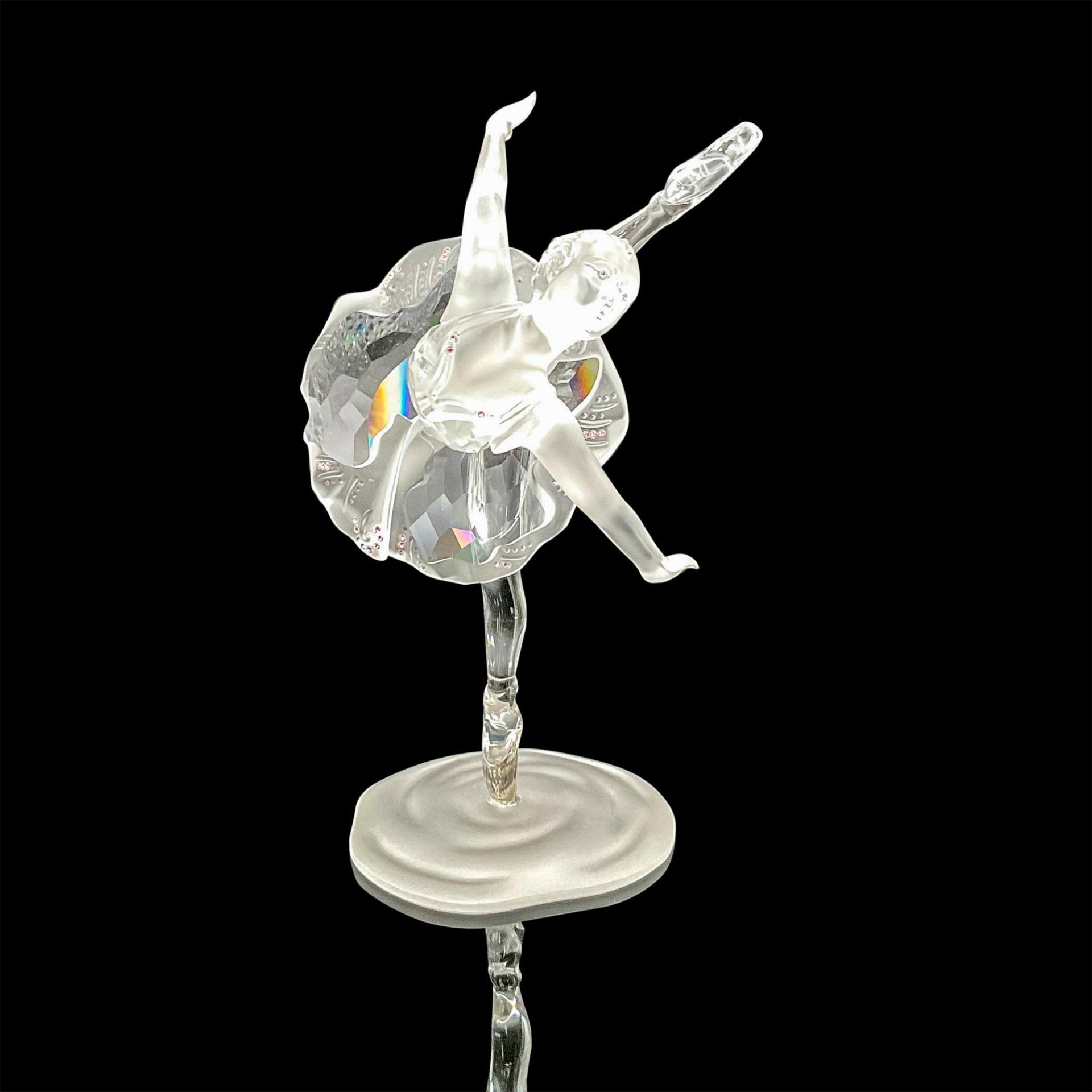 Swarovski Silver Crystal Figurine, Ballerina