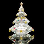 Swarovski Silver Crystal Figurine, Christmas Tree