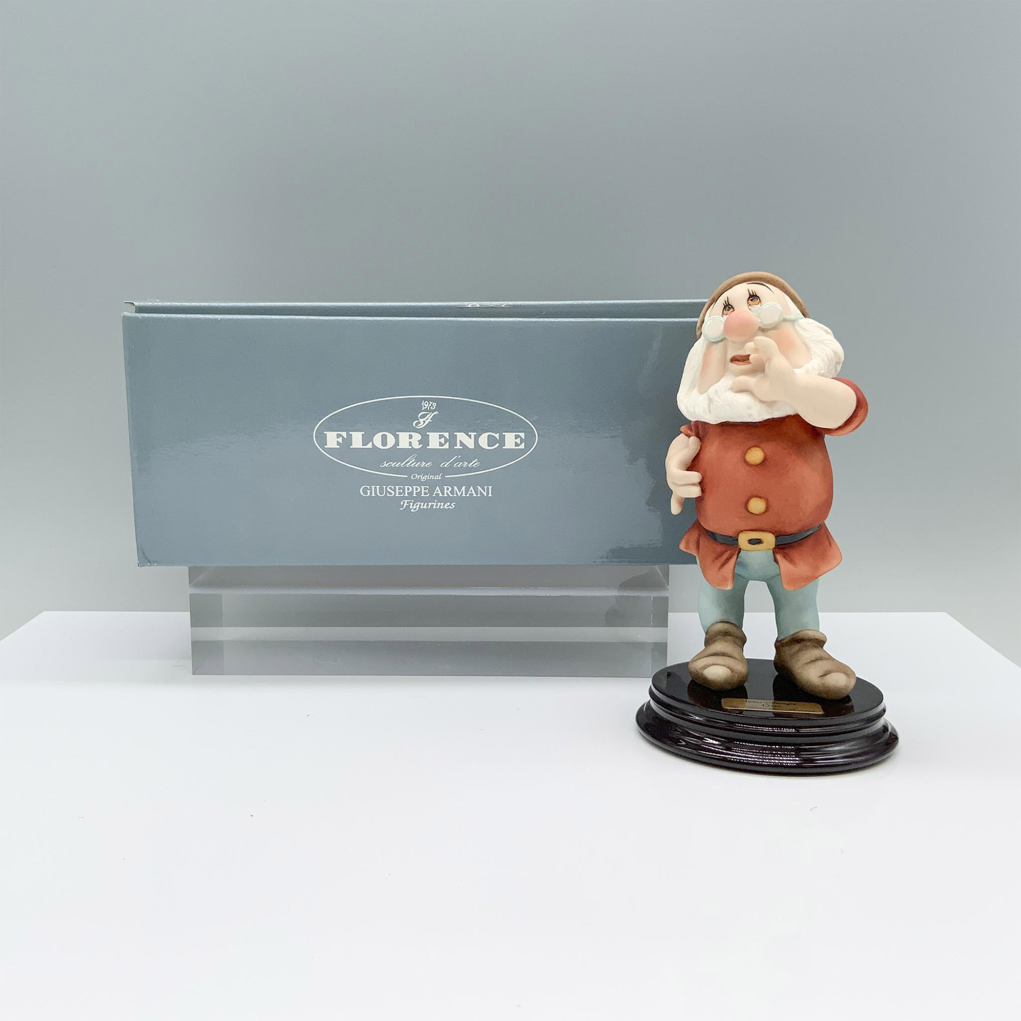 Florence Giuseppe Armani Disney Figurine, Doc - Image 4 of 4