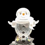 Swarovski Silver Crystal Figurine, Snowman