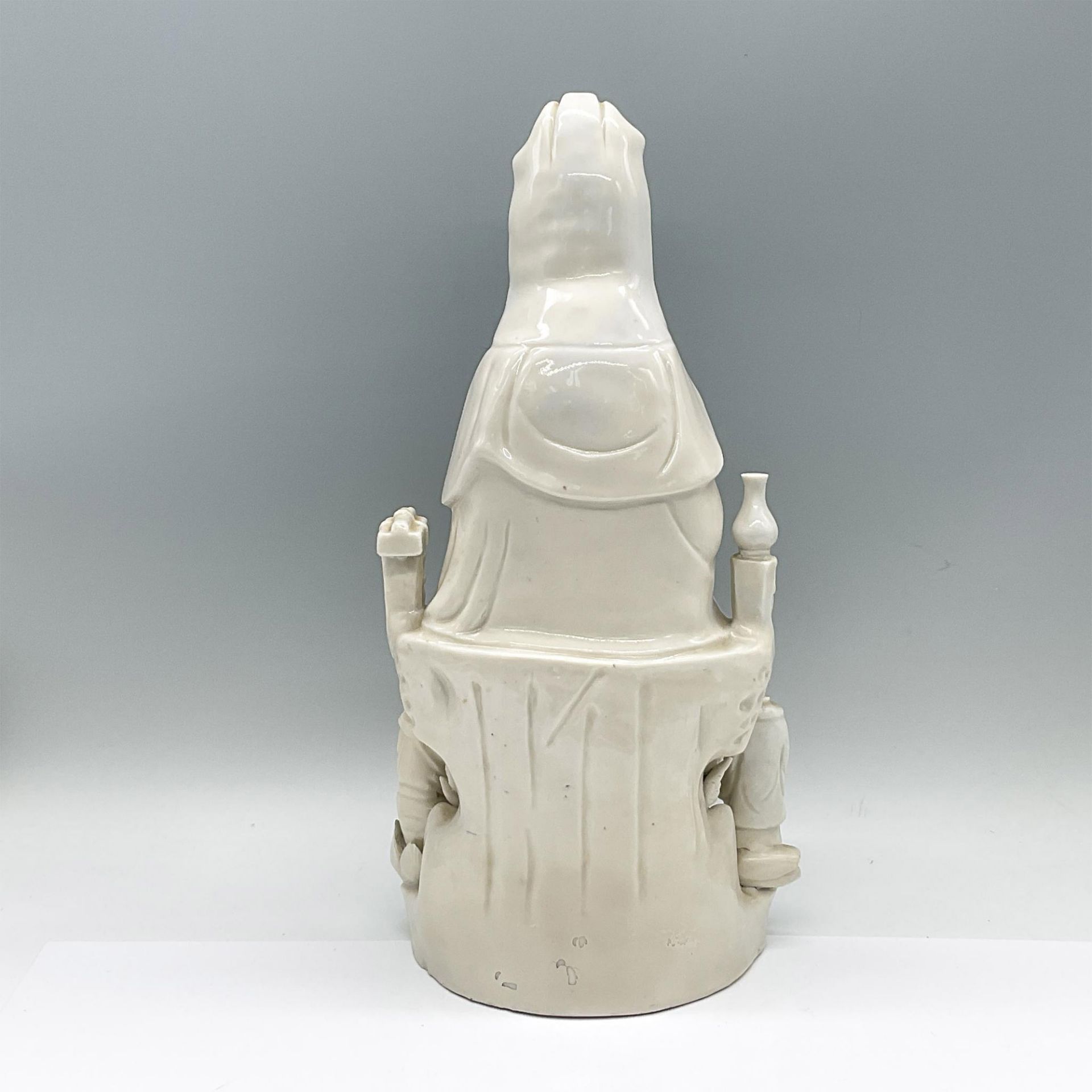 Chinese Dehua Porcelain Guanyin Figurine - Bild 2 aus 6