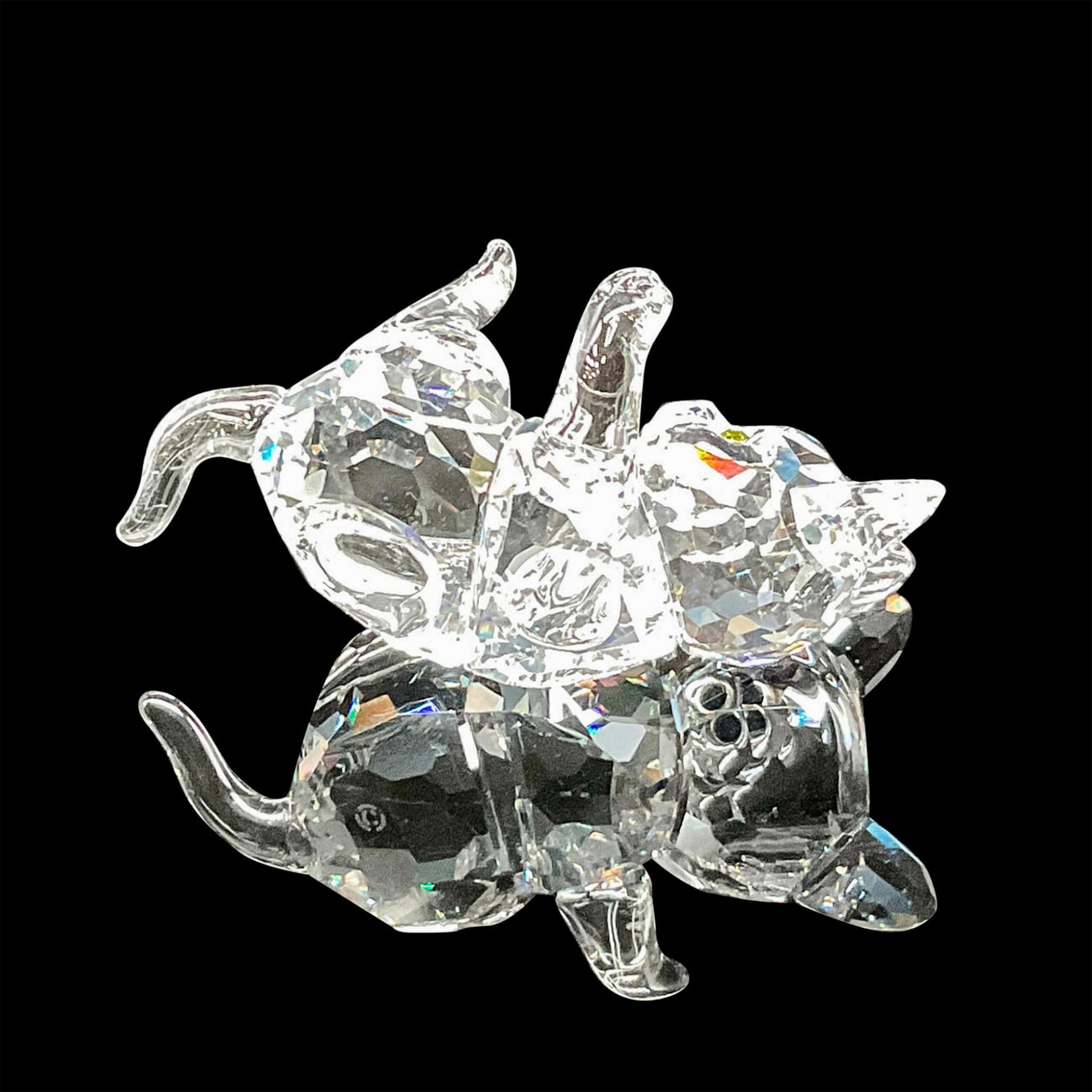Swarovski Crystal Figurine, Kitten Lying - Image 3 of 4