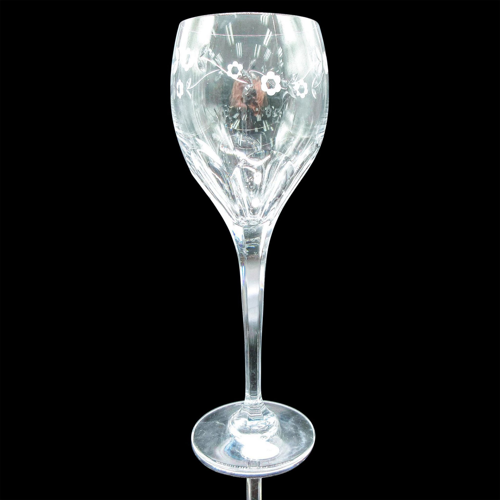 4pc Rogaska Crystal Wine Glasses, Scarlett - Image 7 of 7