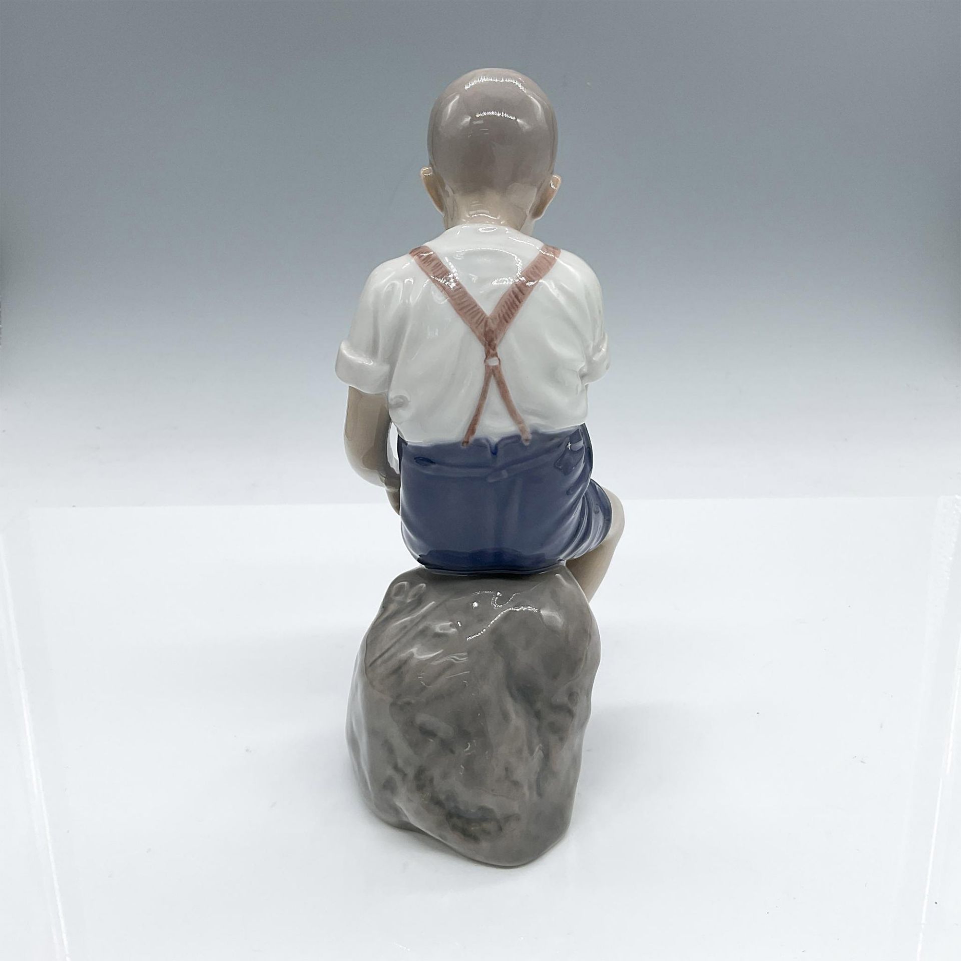 Bing & Grondahl Figurine, Boy On A Rock 1757 - Image 2 of 4