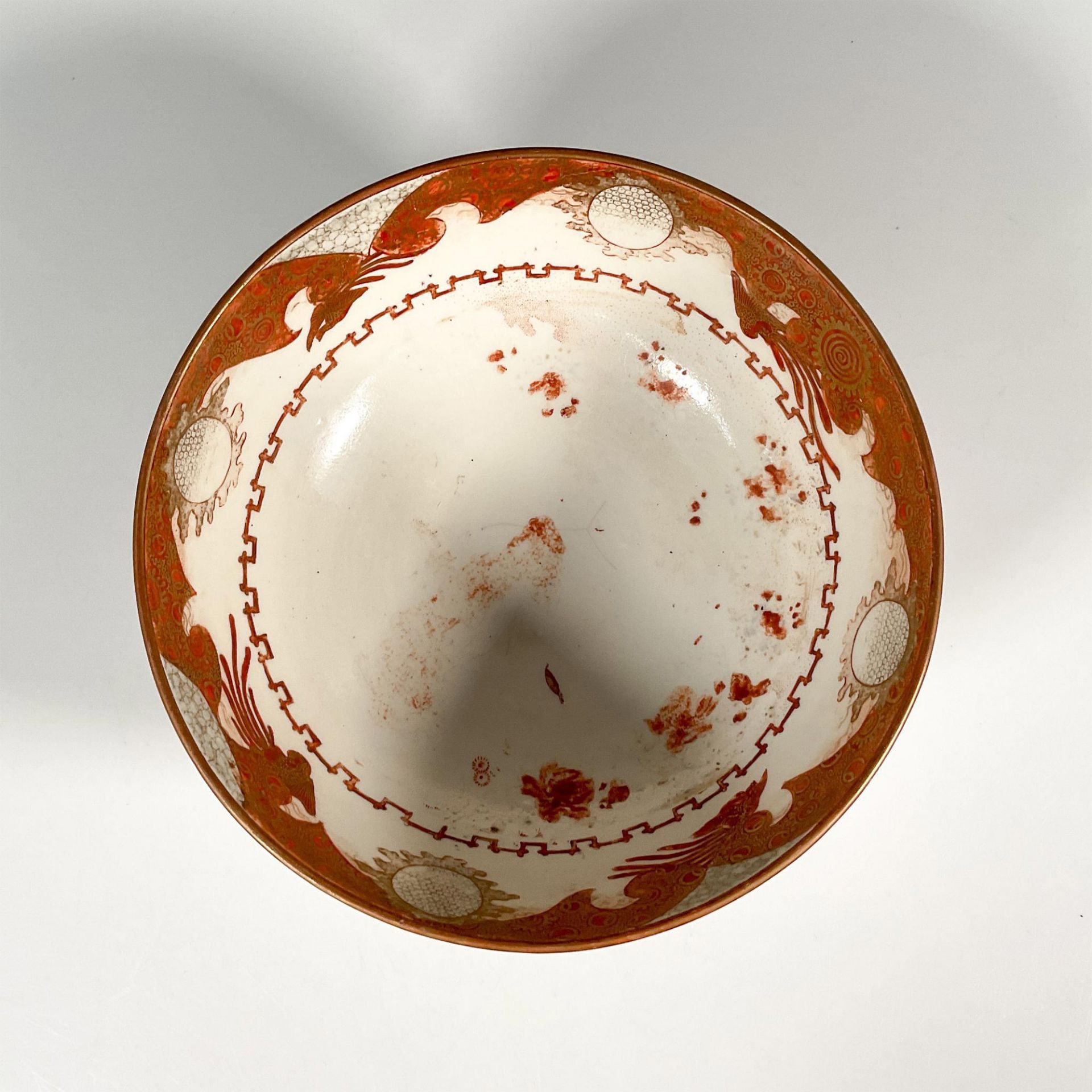Japanese Porcelain Kutani Marked Bowl - Bild 2 aus 5