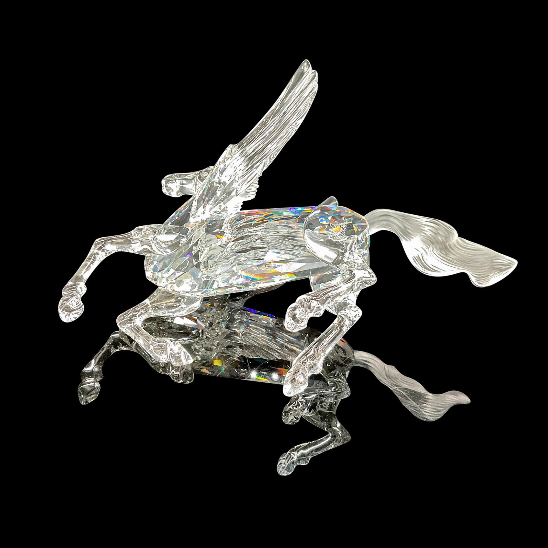 Swarovski Crystal Figurine, Signed 1998 The Pegasus - Image 4 of 5