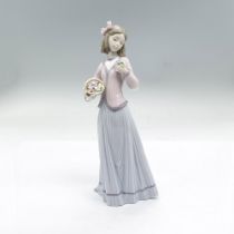 Lladro Porcelain Figurine, Innocence In Bloom