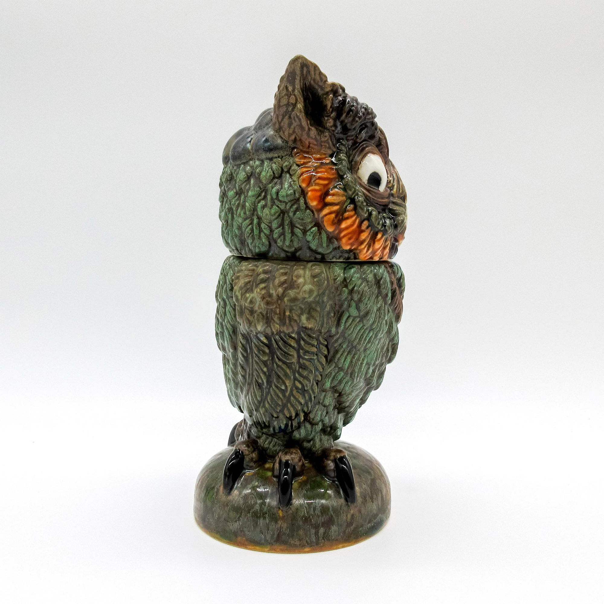 Andrew Hull Pottery Stoneware Figure, Ollie the Owl - Image 4 of 6