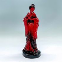 Royal Doulton Flambe Figurine, The Geisha HN3229