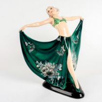 Goldscheider Lorenzl Art Deco Porcelain Figurine, Dancer