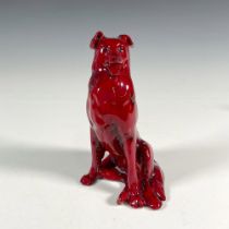 Royal Doulton Flambe Figurine, Character Collie HN105