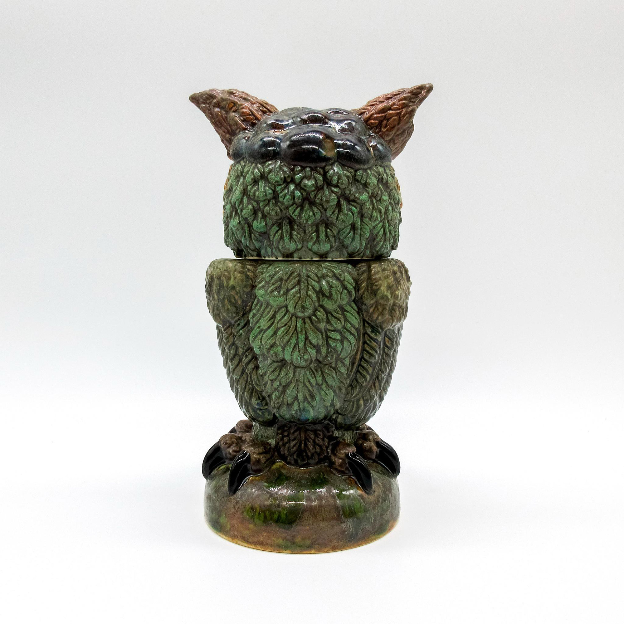 Andrew Hull Pottery Stoneware Figure, Ollie the Owl - Image 3 of 6