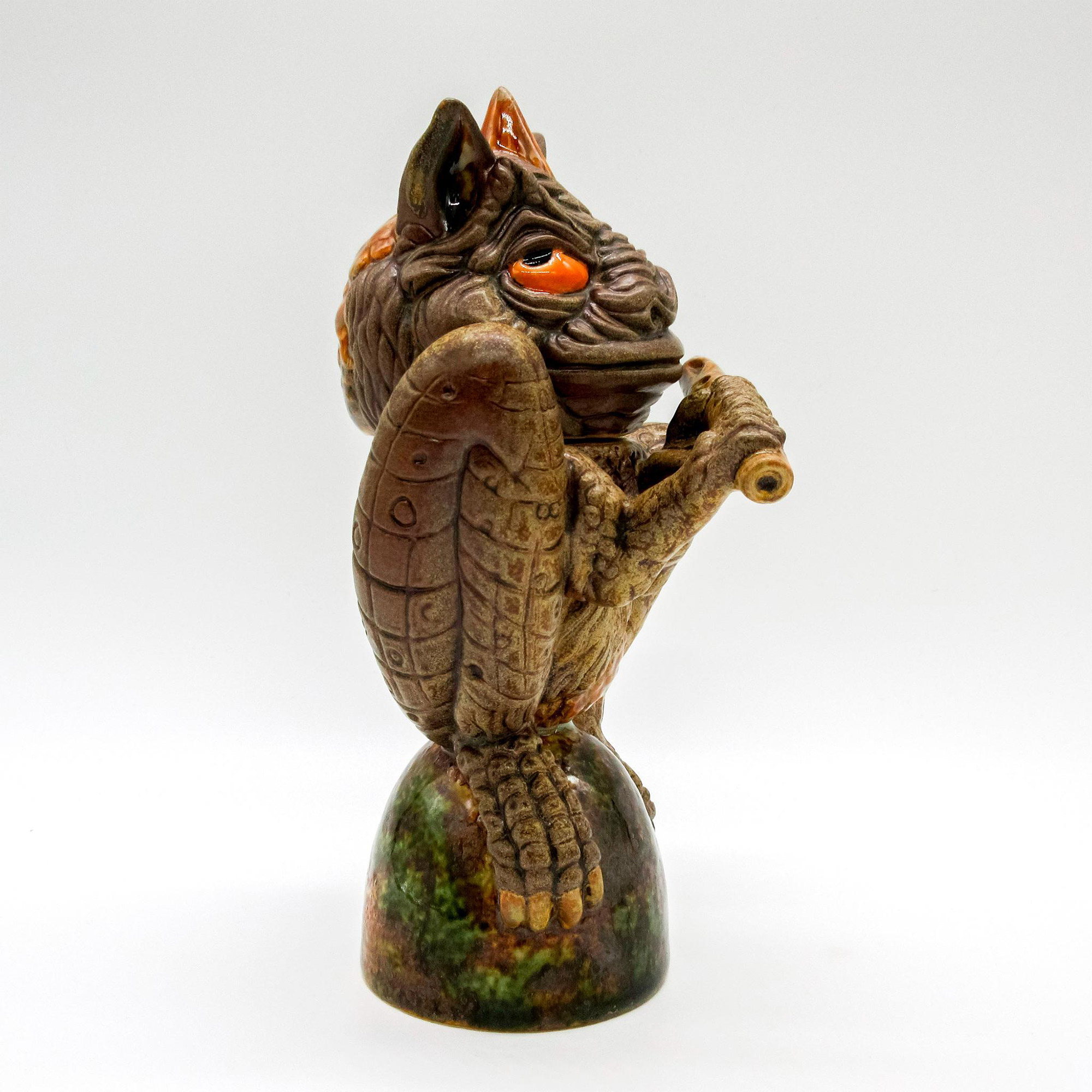 Andrew Hull Pottery Stoneware Figure, Flute Player - Image 4 of 6