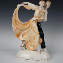 Katzhutte Large Porcelain Art Deco Dancers Figurine