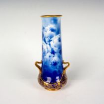 Doulton Burslem Flow Blue Vase
