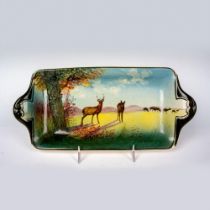 Royal Doulton Series Ware Sandwich Tray, Deer D4644