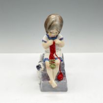 Royal Worcester Porcelain Figurine, Saturdays Child