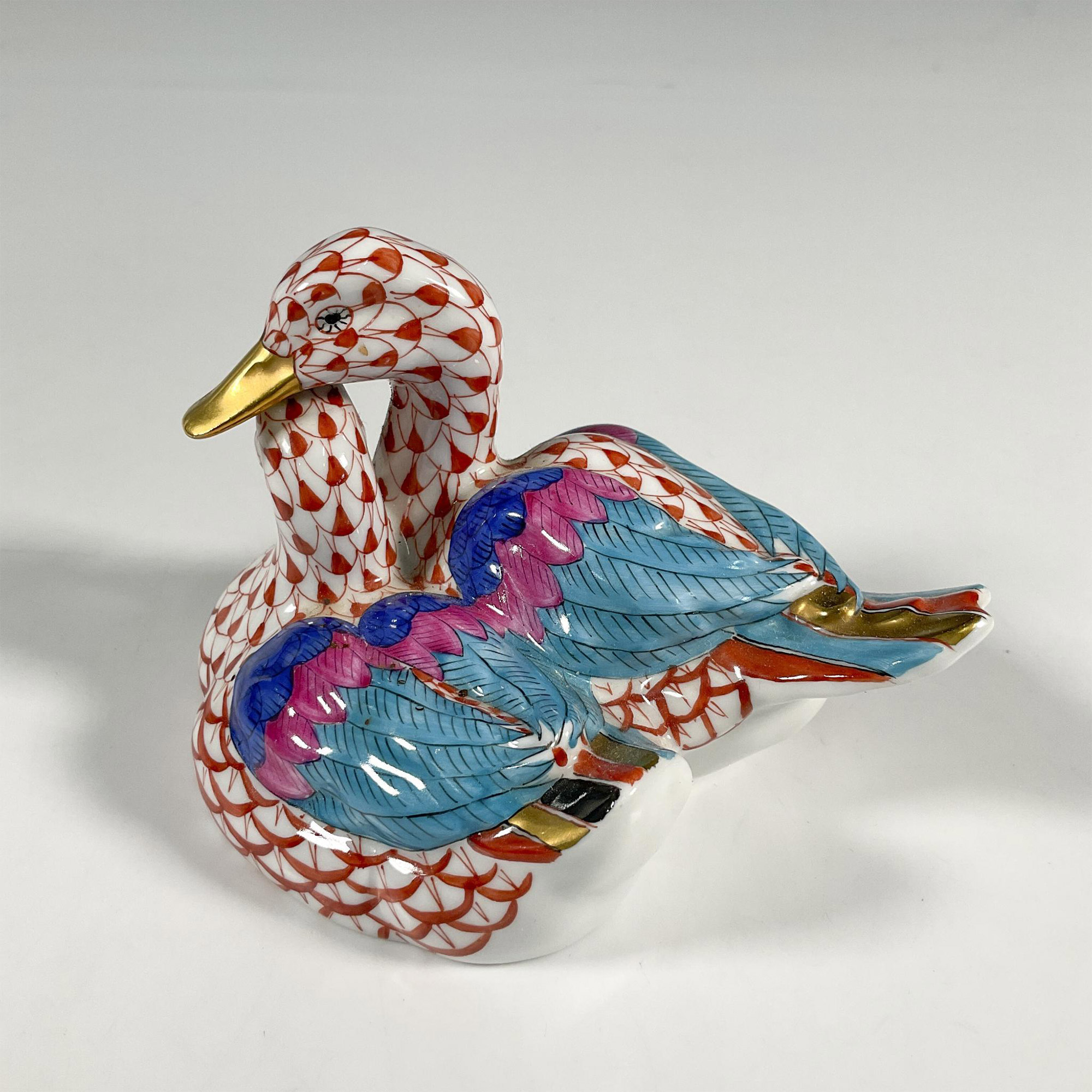 Herend Porcelain Figurine, Ducks - Image 2 of 3