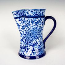 Doulton Burslem Flow Blue Pitcher